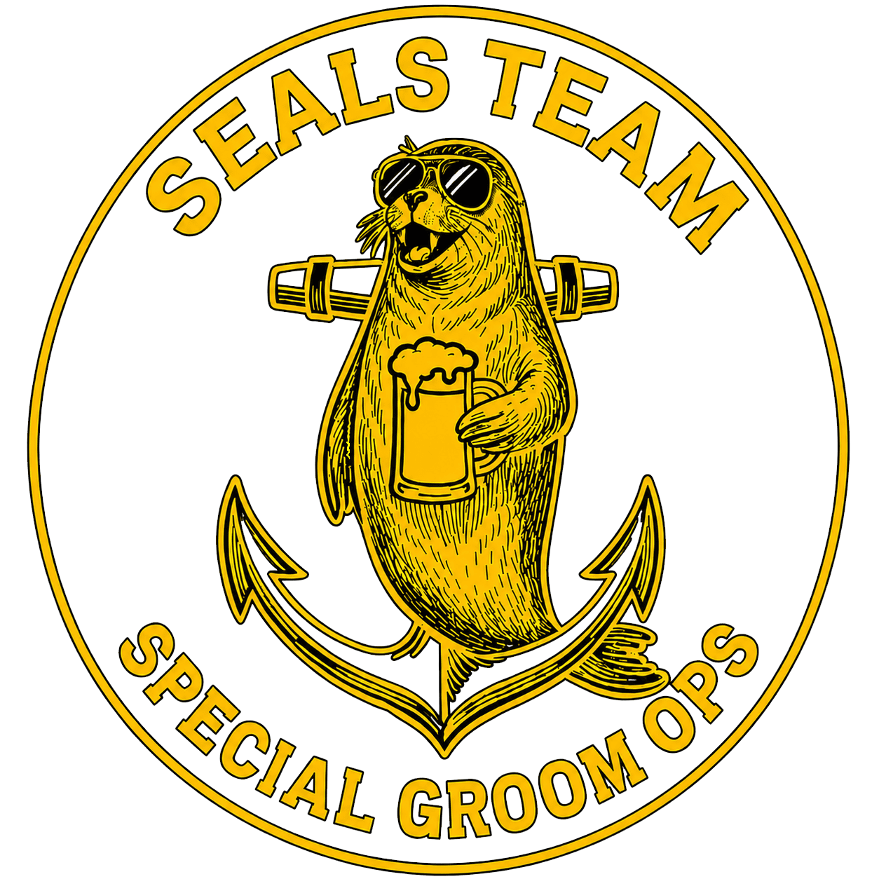 SEALS TEAM · Special Groom Ops